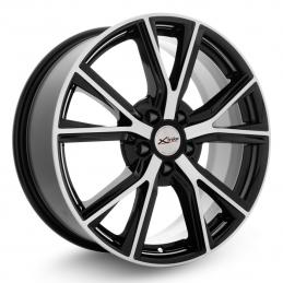 X`trike X-122 7.5x18 PCD5x100 ET38 DIA 67.1  BK/FP